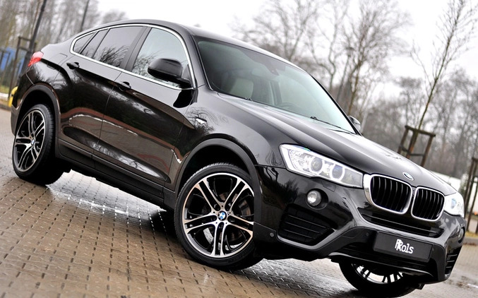 BMW X4 cena 89999 przebieg: 214000, rok produkcji 2015 z Płock małe 596